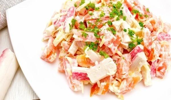  Easy Crab Salad Recipe - Ensaladilla Cangrejo.  Perfect appetizer or light meal