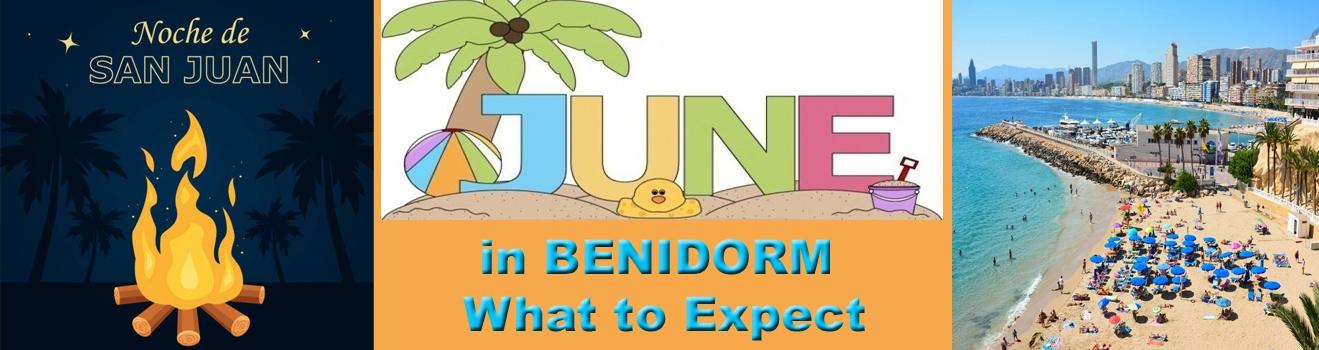 Benidorm in June 