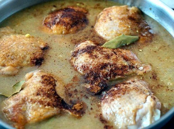 Chicken in Almond Sauce Recipe