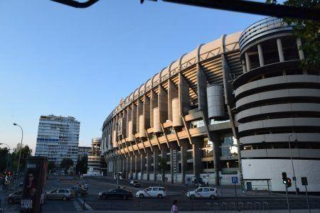 Real Madrid football stadium