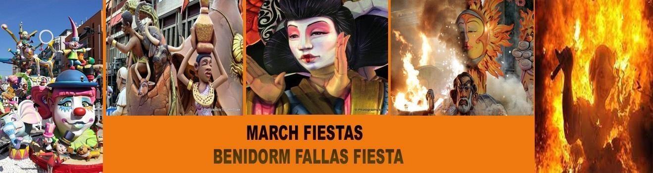 Benidorm Fallas Fiesta, March