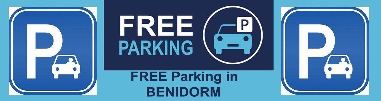 FREE parking in Benidorm, find out where.
