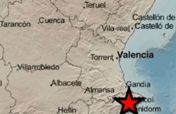 Earthquakes in the Valencia region