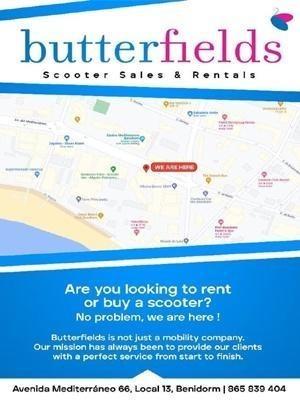 Butterfields Mobility Benidorm, Sales and Rentals
