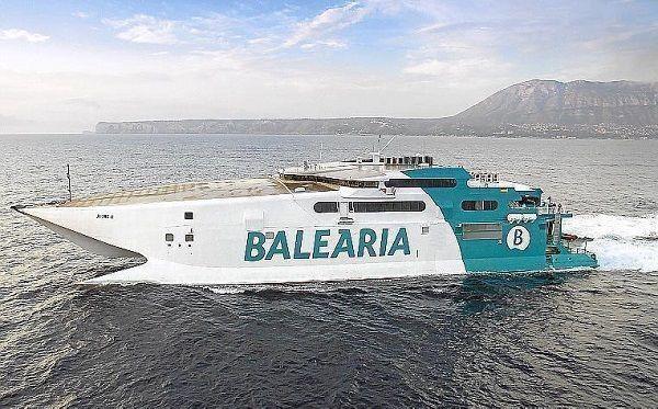 Ferry Denia to Ibiza, Baleria 