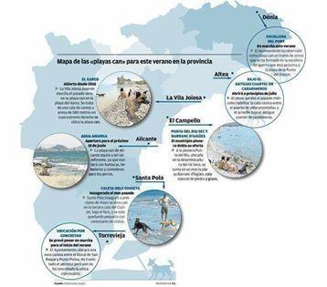Dog friendly beaches map