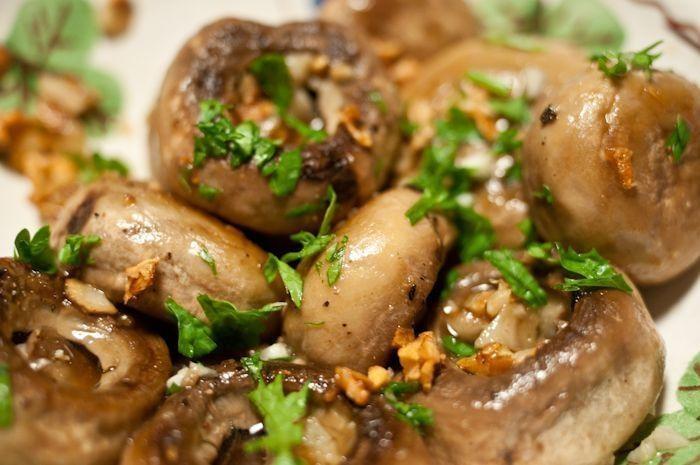 Spanish Garlic Mushrooms 