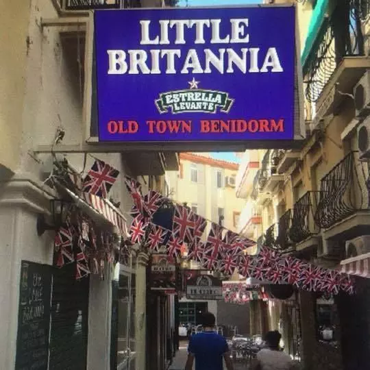 The Little Britannia Old town benidorm