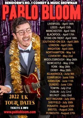 Pablo Bloom 2022 UK Tour Dates 