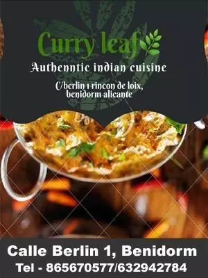 Curry Leaf Indian Restaurant, Special Lunch Menu