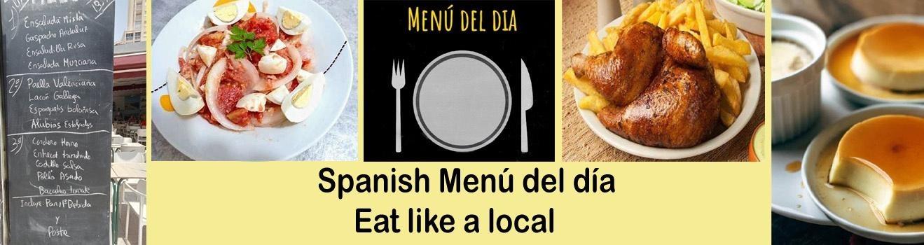 Spanish Menú del día