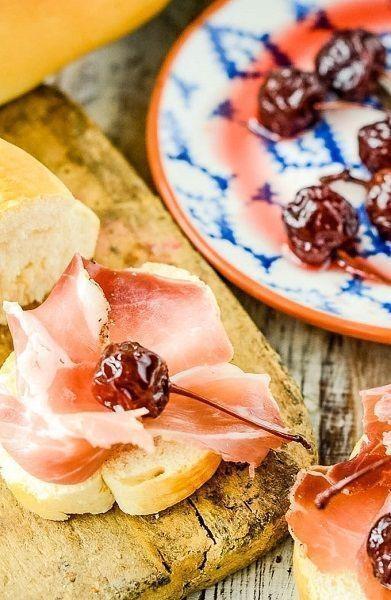 Spanish Pickled Cherries Recipe