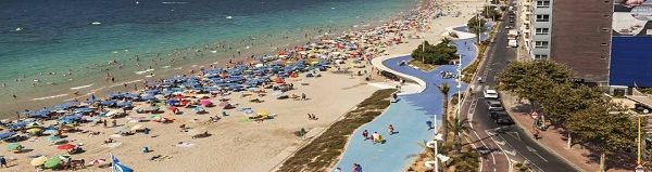 Things to do in Benidorm, Poniente Beach