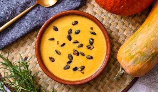 Spanish Pumpkin Soup Recipes  - Sopa de calabaza.