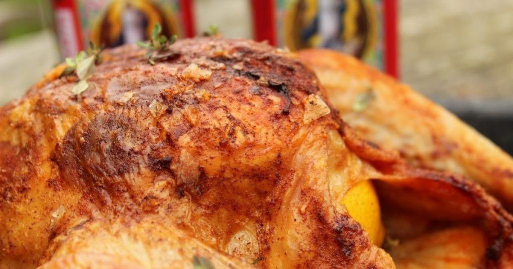 Spanish Roast Chicken with Patas Bravas