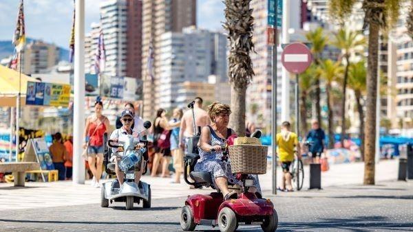  Scooter misuse in Benidorm