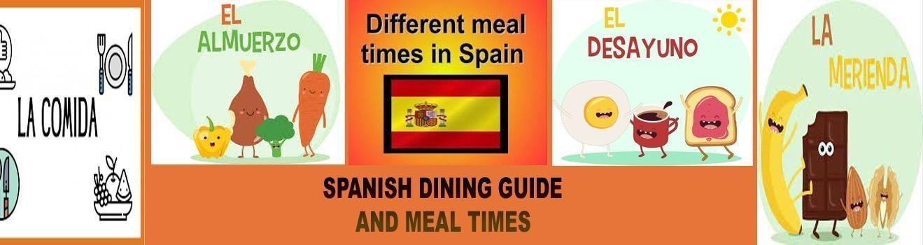 Meal times in Spain 
