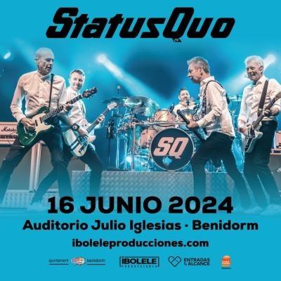 Status Quo at Benidorm’s Julio Iglesias Auditorium 