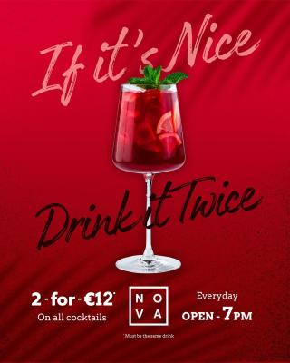 N.O.V.A Cocktail Bar Offer